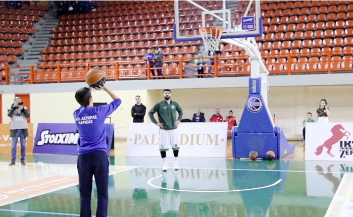 Stoiximan: To Basket αγάπης ταξίδεψε στη Λάρισα