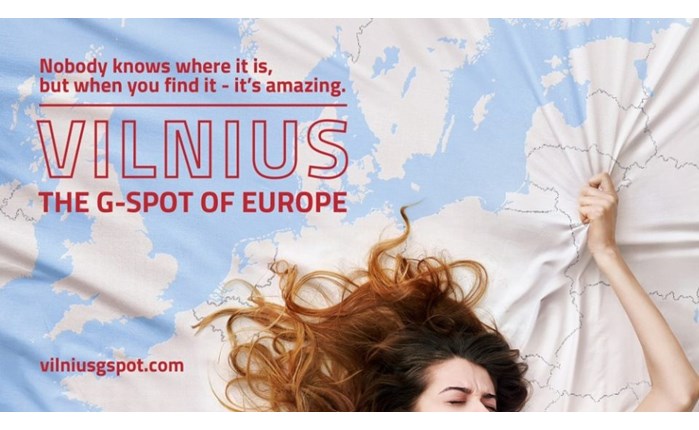 "Χιουμοριστική και όχι σεξιστική" η διαφήμιση "Βίλνιους, το σημείο G της Ευρώπης"