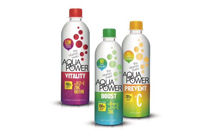 Rebranding για τη σειρά Aqua Power Τhe Vitamin Water 