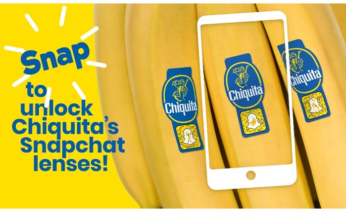 Συνεργασία Chiquita-Snapchat 