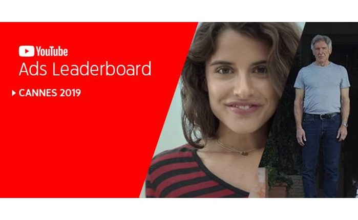 Το YouTube παρουσιάζει το Cannes Ads Leaderboard 2019