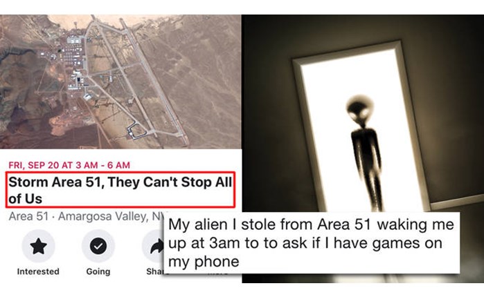 «Storm Area 51»: Το πιο δημοφιλές meme μεταξύ των παιδιών