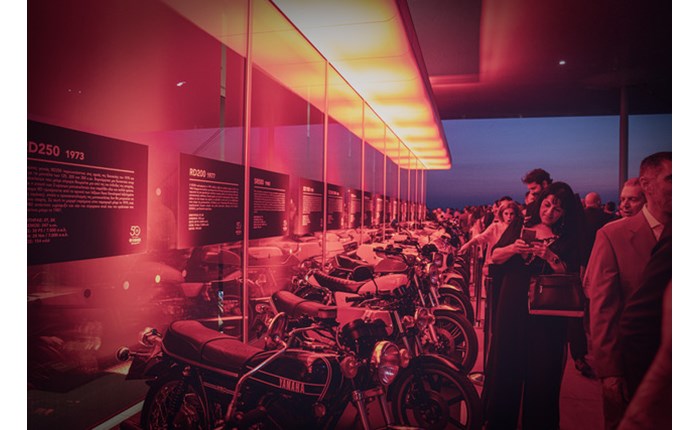 ABOVE: Εκδήλωση για τα 50 χρόνια της Yamaha στην Ελλάδα