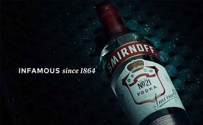 Diageo: Νέα παγκόσμια καμπάνια για τη Smirnoff 