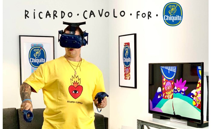 CHIQUITA: Ειδικά αυτοκόλλητα από τον Ricardo Cavolo