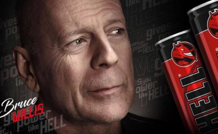 Hell Energy: Ανανέωση συνεργασίας με Bruce Willis