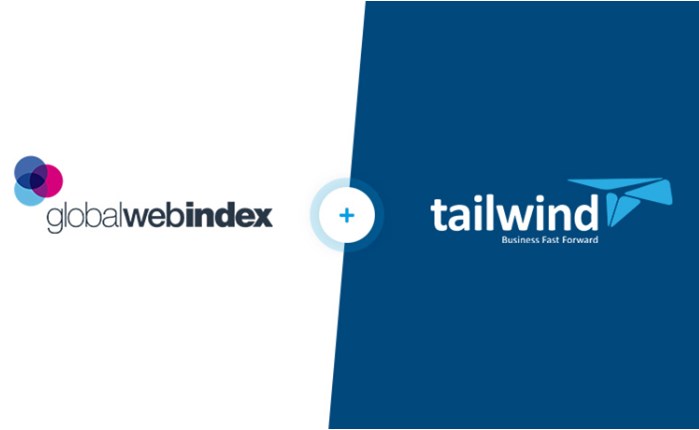 Aποκλειστική συνεργασία TailWind EMEA & GlobalWebIndex 