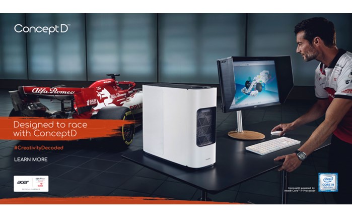 Acer: Η πρώτη marketing campaign της Alfa Romeo Racing ORLEN με τη σειρά ConceptD 