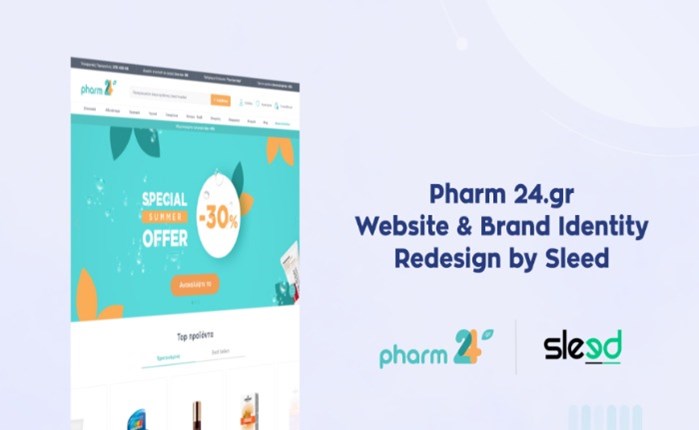 Από τη Sleed το redesign του Pharm24.gr