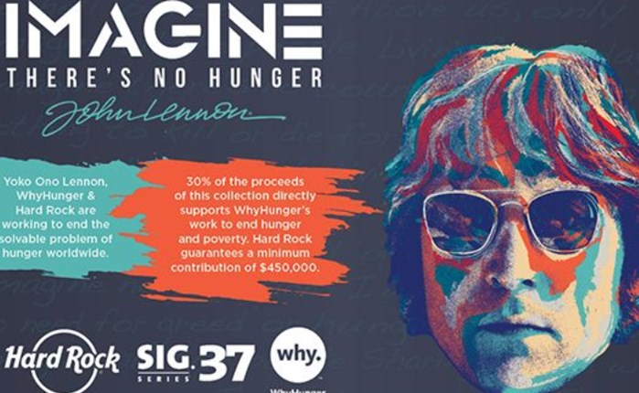  Hard Rock, WhyHunger και Yoko Ono ενώνονται για να καταπολεμήσουν την παγκόσμια πείνα