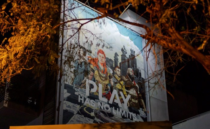 Playstation: Δημιούργησε mural artwork στο κέντρο της Αθήνας