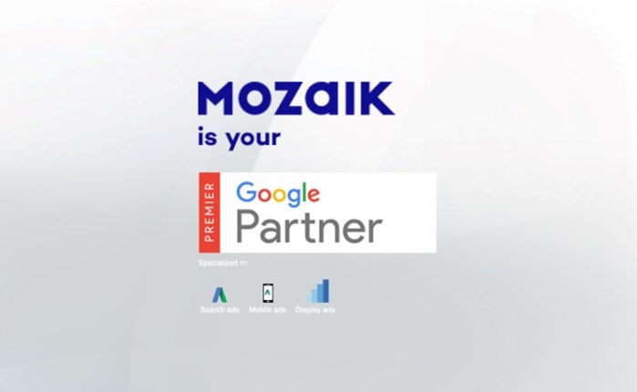 Mozaik: Στο top 3% των Google Partners
