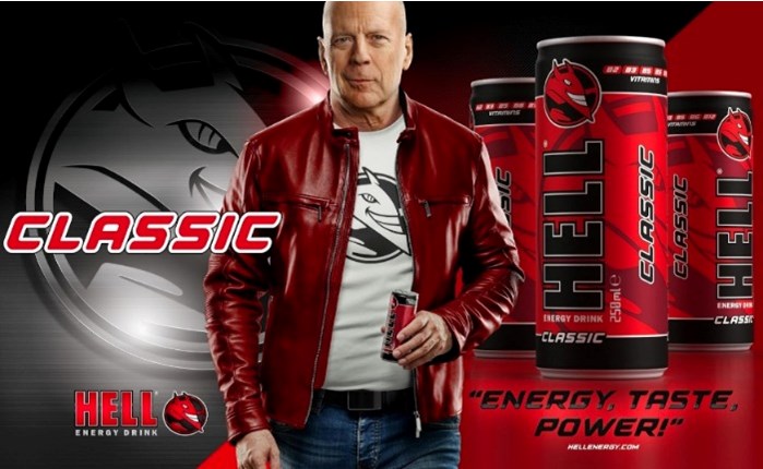 Hell Energy: Στέκεται στο πλευρό του Bruce Willis 