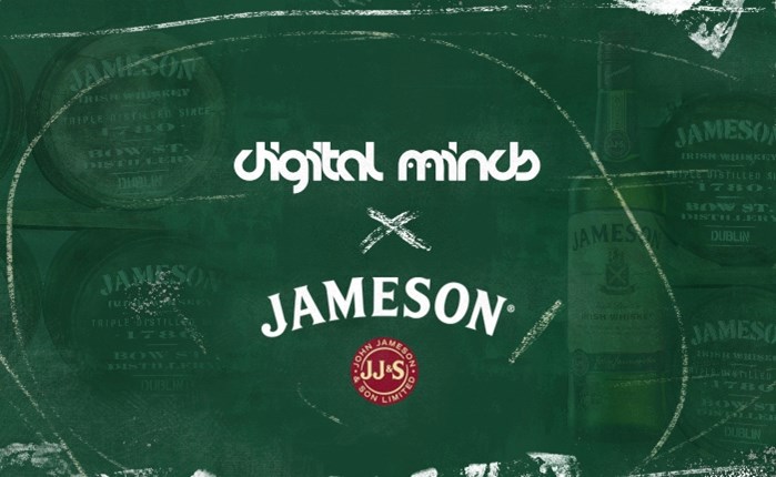 Digital Minds: Νέα συνεργασία με το Jameson Irish Whiskey