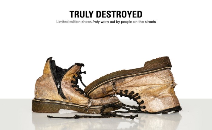 Τrulydestroyed.com: Πραγματικά φθαρμένα παπούτσια με έμπνευση από Balenciaga 