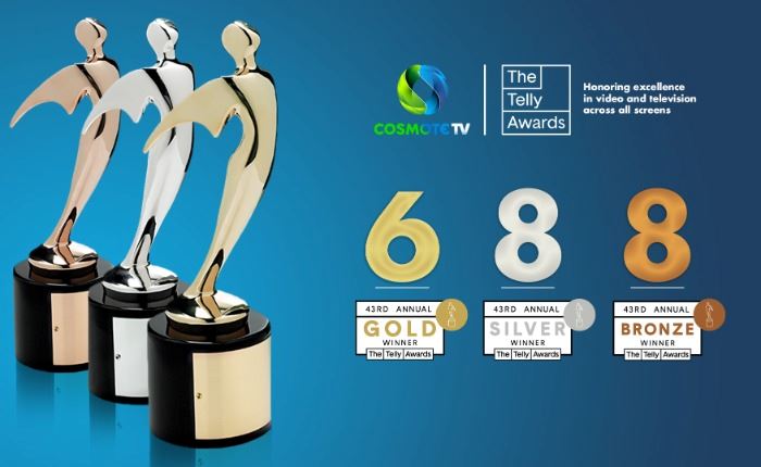 COSMOTE TV: Διεθνής αναγνώριση στα «Telly Awards»