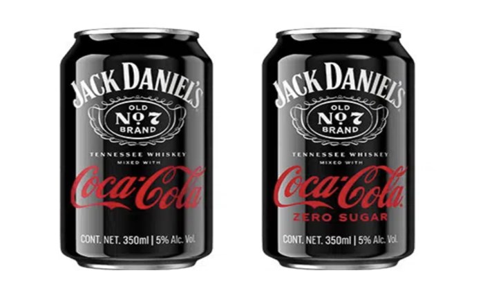 Παγκόσμια συνεργασία  Coca-Cola - Jack Daniel's