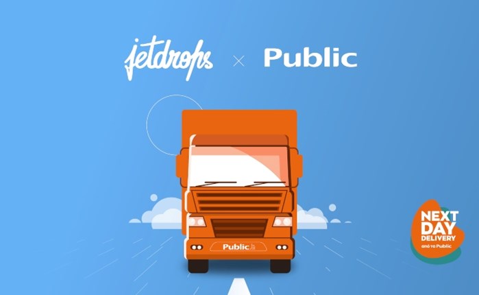 Nέα συνεργασία jetdrops – Public