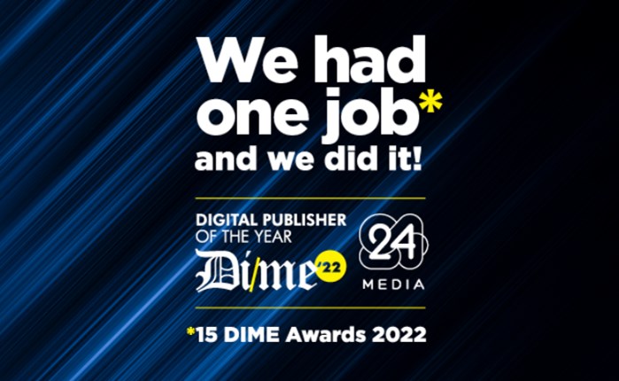 24 MEDIA: Σάρωσε στα DIME Awards 2022