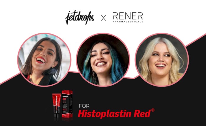 jetdrops: Συνεργασία με AmiYiami, iMikriOllandeza & FOSBLOQUE για την προώθηση της Histoplastin Red