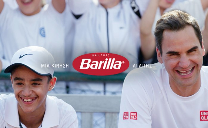 Barilla: Nέα ταινία με πρωταγωνιστή τον Roger Federer 