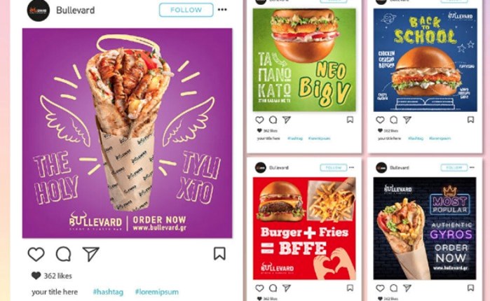 Bullevard Gyros & Burger bars: Στην Food For Thought τα social media της αλυσίδας