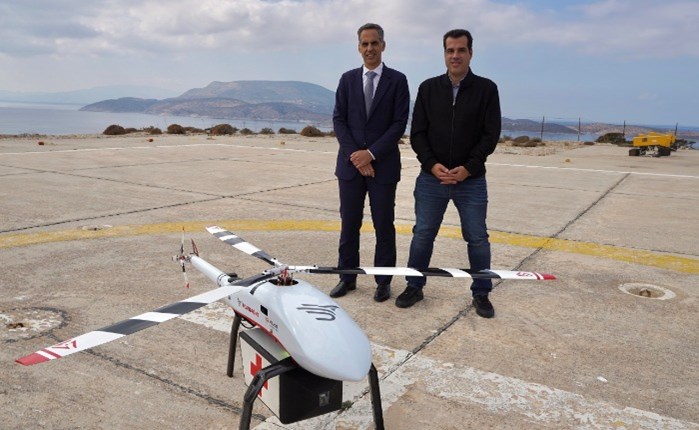 Νova: Μεταφέρει ιατροφαρμακευτικό υλικό μέσω drone στις Μικρές Κυκλάδες
