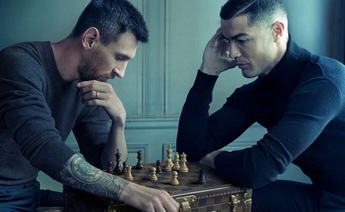 Louis Vuitton: Καμπάνια με Messi και Ronaldo
