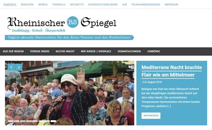 Η γερμανική εφημερίδα “Rheinischer Spiegel” θα προβάλει δωρεάν ελληνικά προϊόντα στη Γερμανία