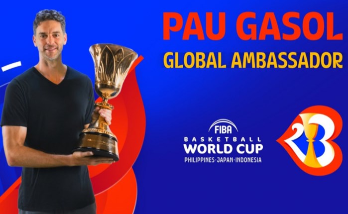 Παγκόσμιο Κύπελλο 2023: Πρεσβευτής ο Πάου Γκασόλ
