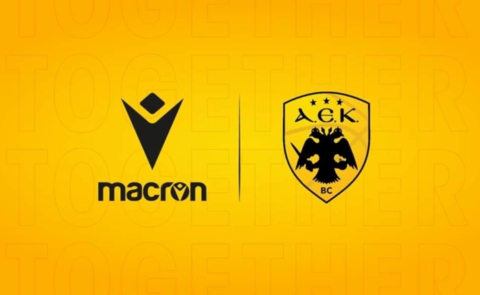 AEK BC: Συνεργασία με την Macron Hero 