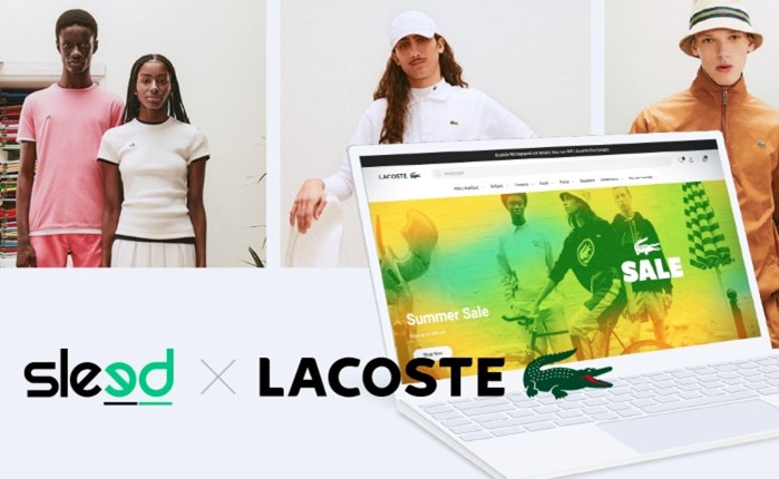 Sleed: Ανάπτυξη του νέου ελληνικού e-shop της Lacoste 
