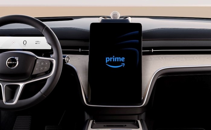Volvo: Εξοπλίζει τα οχήματά της με Prime Video και Youtube 