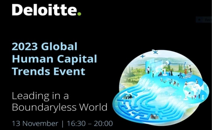 Deloitte Ελλάδος: Διοργανώνει το 2023 Global Human Capital Trends Event 