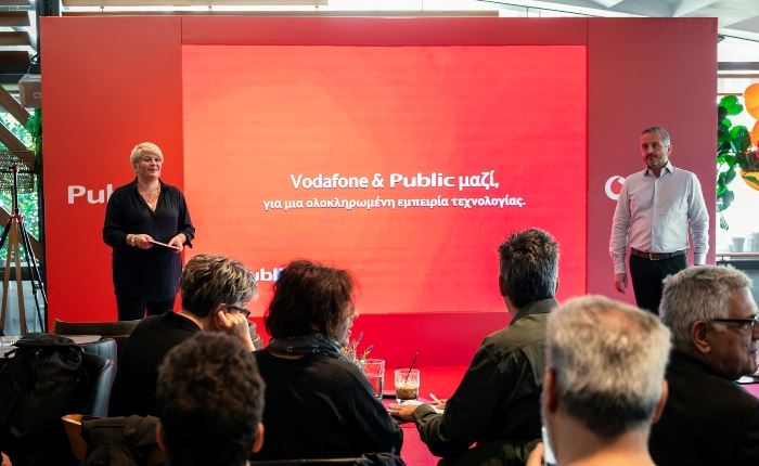 Vodafone Ελλάδας-Public: Νέα στρατηγική συνεργασία με shop-in-shop