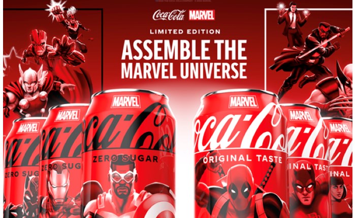 Coca-Cola: Συνεργασία με Marvel για νέο packaging 