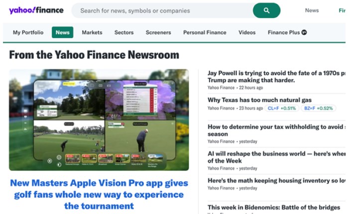 Yahoo: Νέα premium υπηρεσία για διαφημιζομένους
