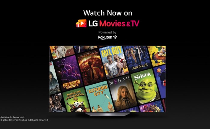LG: Συνεργασία με την Rakuten TV - Λανσάρουν υπηρεσία VOD στην Ευρώπη