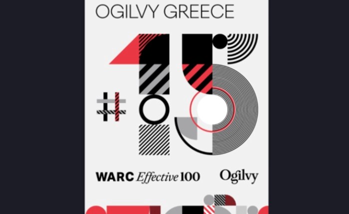 Η Ogilvy Greece στη 15η θέση στη λίστα WARC Effective 100