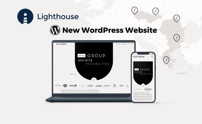 Από την Lighthouse το νέο site του Ομίλου Φάις