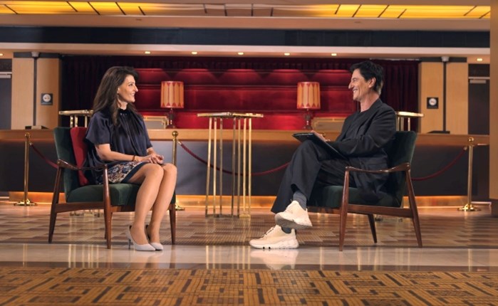 Η Νία Βαρντάλος στο «Watch Next» της COSMOTE TV