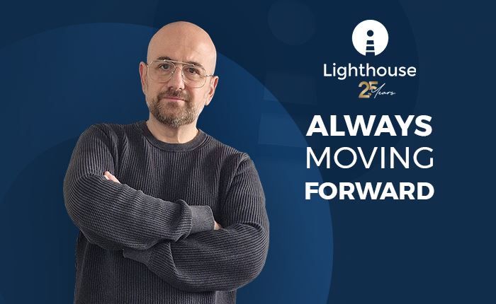 Kωστής Παπαδόπουλος, ∆ιευθύνων Σύµβουλος, Lighthouse: ∆εν εφησυχάζουµε ποτέ