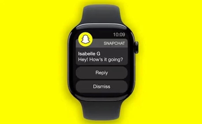 Στο Apple Watch το Snapchat