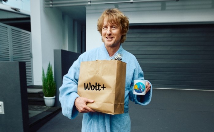 Wolt: Ο Owen Wilson πρωταγωνιστεί στη νέα διεθνή καμπάνια