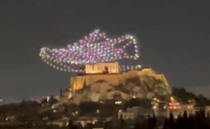 Aπαγόρευση των drone shows για διαφημιστικούς σκοπούς 