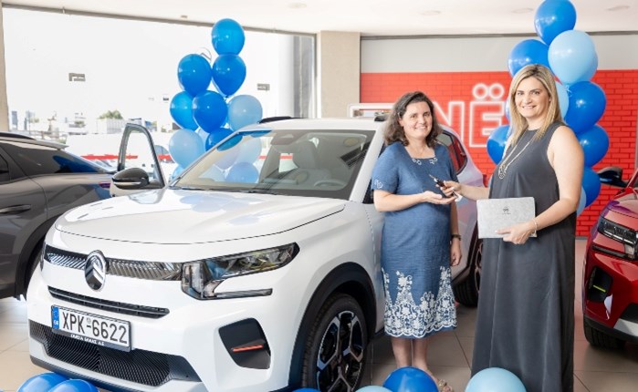 ΤΕΝΑ: Ένα Citroen C3 έλαβε η νικήτρια του μεγάλου διαγωνισμού