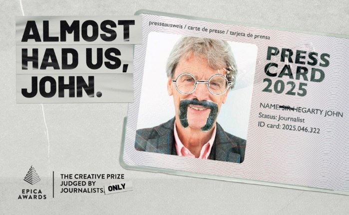 Epica Awards: Ο Sir John Hegarty στην φετινή καμπάνια