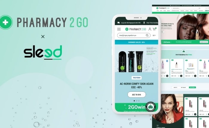 Sleed: Σχεδιασμός και ανάπτυξη του νέου site του Pharmacy2Go