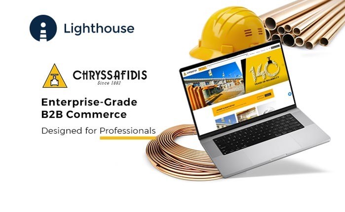 Lighthouse: Νέο Β2Β e-shop για την Μ.Γ. Χρυσαφίδης Α.Ε.