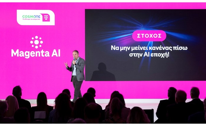 Η COSMOTE TELEKOM φέρνει τη δύναμη του ΑΙ σε όλους με το Magenta AI